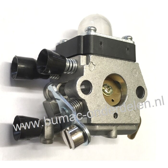 Carburateur voor Stihl FS38, FS45, FS46, FS55, FS55C, FS55R Trimmer, Bosmaaier Carburator FS 38, FS 45, FS 46, FS 55, FS 55 C, FS 55 R, onderdeel