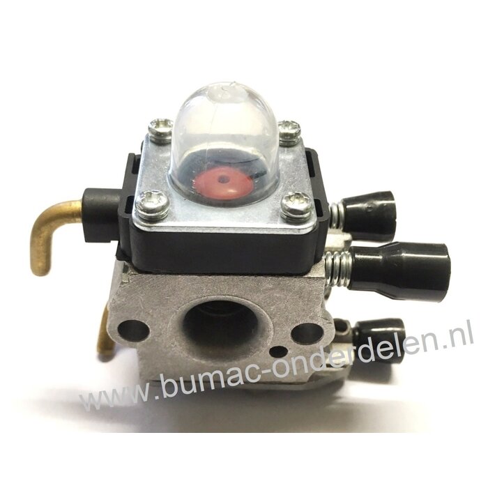 Carburateur voor Stihl FS38, FS45, FS46, FS55, FS55C, FS55R Trimmer, Bosmaaier Carburator FS 38, FS 45, FS 46, FS 55, FS 55 C, FS 55 R, onderdeel