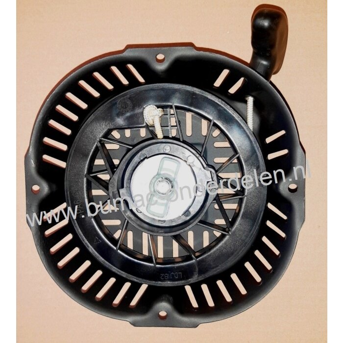 Handstarter voor Loncin - LCT G390FD en LC188F motoren op Grasmaaiers, Trilplaten, Generatoren, Kooimaaiers, Houtversnipperaars, Waterpompen, Compressoren, Bladblazers, Verticuteermachines, Veegmachines, Kantensnijders