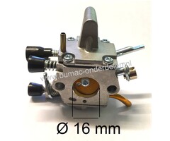 Carburateur voor Stihl FS120, FS200, FS250, FS300, FS350 Bosmaaier, Trimmer, Carburator FS 120, FS 200, FS 250, FS 300, FS 350
