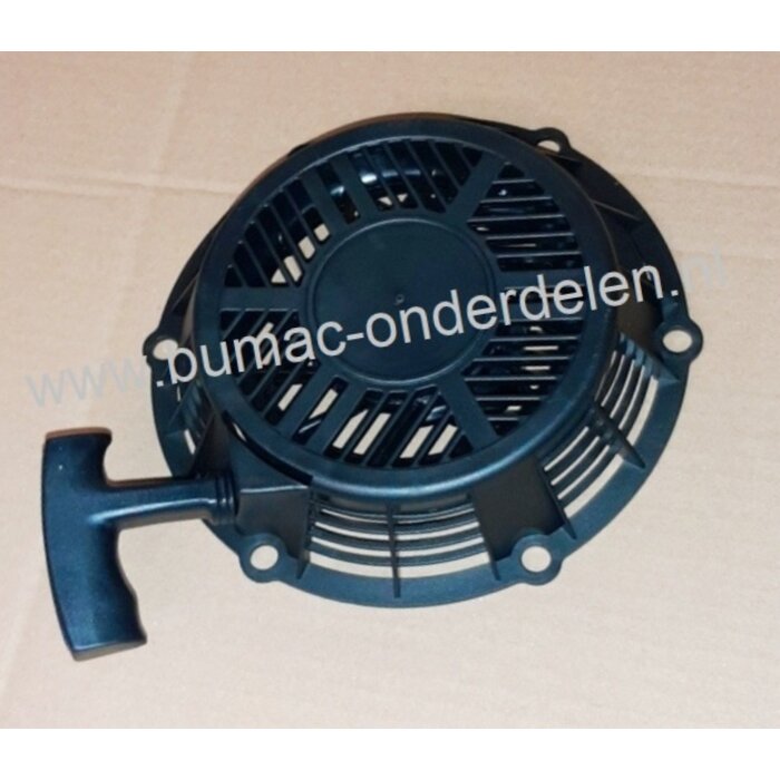 Handstarter voor Loncin LC1P75F motoren op Grasmaaier, Houtversnipperaar, Veegmachine en Motorkruiwagen, Startmechanisme, Repeteerstarter, Reversiestarter