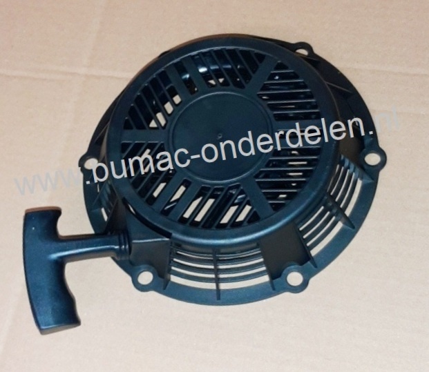 Handstarter voor Loncin LC1P75F motoren op Grasmaaier, Houtversnipperaar, Veegmachine en Motorkruiwagen, Startmechanisme, Repeteerstarter, Reversiestarter