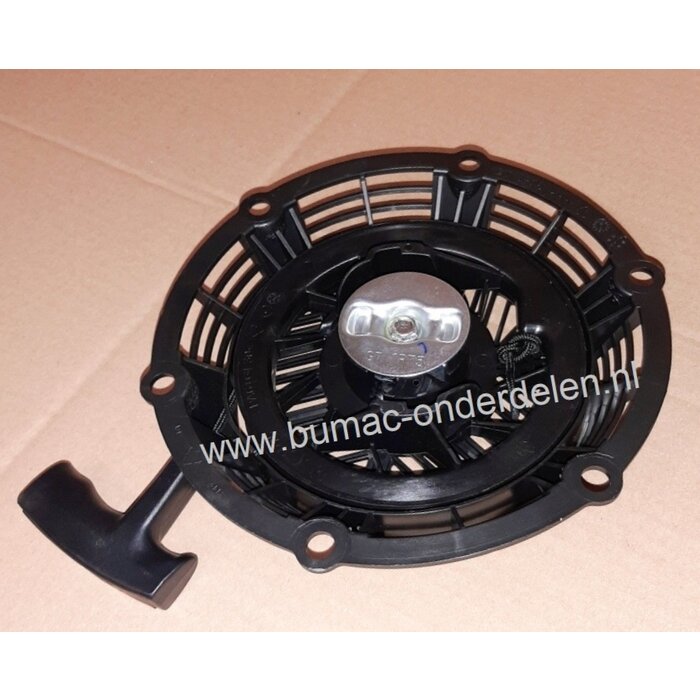 Handstarter voor Loncin LC1P75F motoren op Grasmaaier, Houtversnipperaar, Veegmachine en Motorkruiwagen, Startmechanisme, Repeteerstarter, Reversiestarter