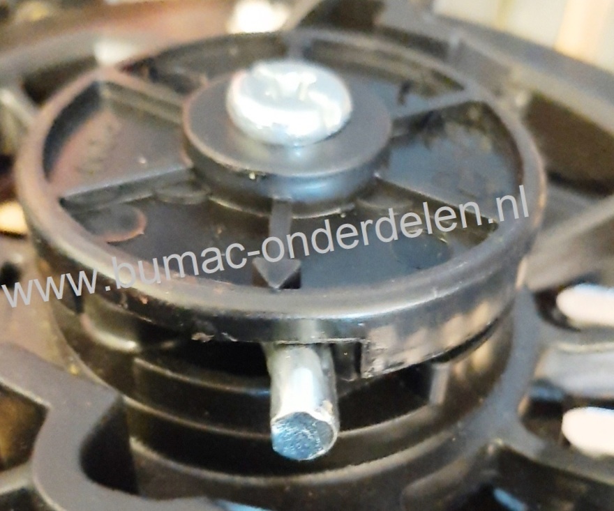Handstarter met Stalen Behuizing voor Loncin G200FD motor, Startmechanisme met 2 ronde Stalen Startpallen, Startmechanisme voor Grasmaaier, Trilplaat, Generator, Kooimaaier, Houtversnipperaar, Waterpomp, Bladblazer, Veegmachine, G 200 FD, onderdeel