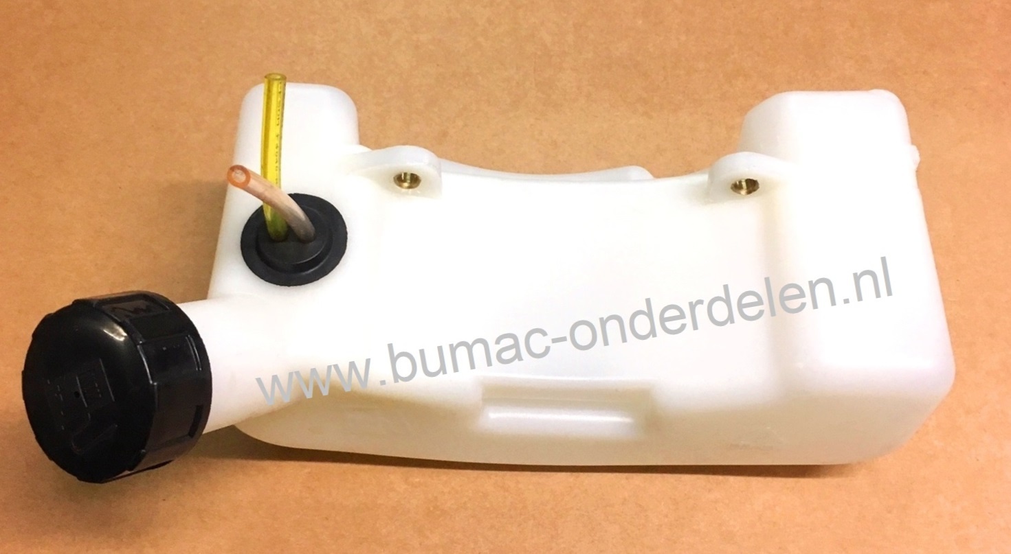 Benzinetank voor Stiga, Castelgarden, Alpina, Mountfield Bosmaaier, Trimmer BS35D, SB320D, TB320, TB320D, BS 35 D, SB 320 D, TB 320, TB 320 D Brandstoftank