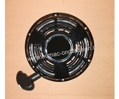 Complete Handstarter met Stalen Behuizing voor Loncin motor, Modellen LC5000, LC6500DDC, Startmechanisme met 2 Stalen Startpallen, Startmechanisme voor Motoren op Grasmaaiers, Trilplaten, Generatoren, Kooimaaiers, Houtversnipperaars, Waterpompen, Compress