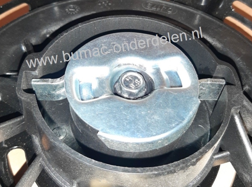 Complete Handstarter met Stalen Behuizing voor Loncin  motor, Model LC3800DDC, Startmechanisme met 2 Stalen Startpallen, Startmechanisme voor LoncinMotoren op  Aggregaten, Generatoren, Trilplaten, Houtversnipperaars, Waterpompen, Compressoren, Verticuteer