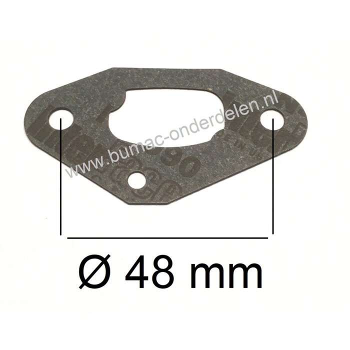 Inlaatpakking voor Stihl BR320, BR400, BR320L, SR320, SR400 Bladblazer, Inlaatdichting tussen Spruitstuk en Cilinder