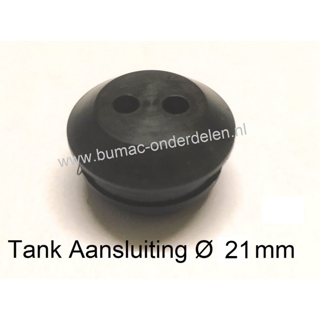 Doorvoerrubber voor Mitsubishi TL26, TL43 Bosmaaier, Bermmaaier, Tankrubber TL 26, TL43