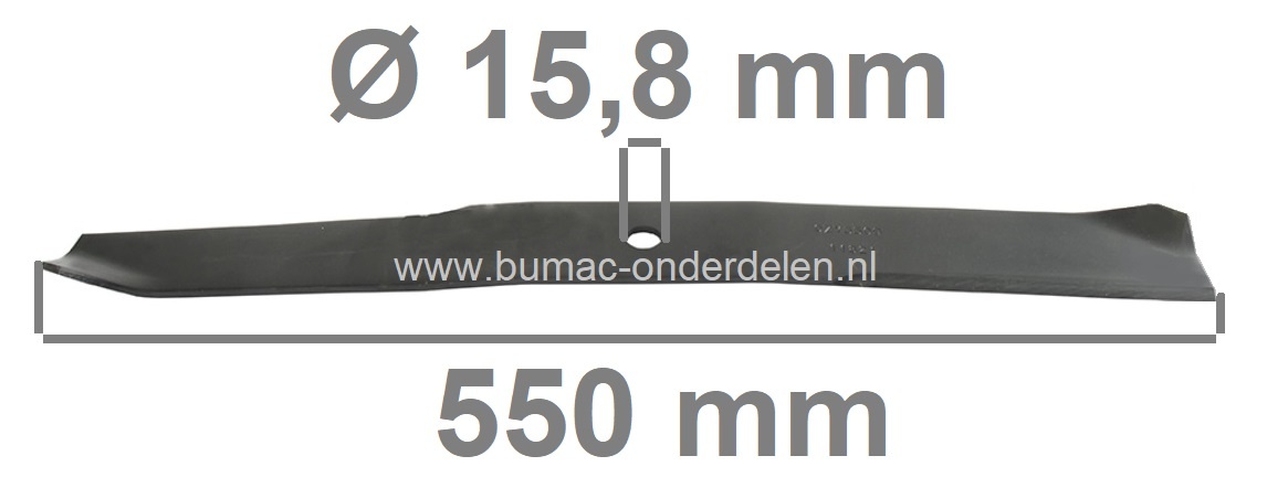 Maaimes 55 Cm voor Toro Zero Turnmaaiers, Zitmaaiers, Frontmaaiers,  Mes voor TORO Timecutter Z420, Timecutter 530, Timecutter Z4200, Timecutter Z4202, Toro Maaimessen voor Zeroturnmaaiers