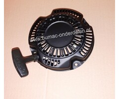 Complete Handstarter voor Robin Motor met kunststoffen startpallen in een stalen behuizing voor ROBIN Motoren Modellen EX17, EH2-2, EH122D, EX13, SP170, PKX201, PKX201ST, PKX301, PKX301ST, RGX2900, SRV65/66/70 Startmechanisme voor Motoren op Grasmaaiers,