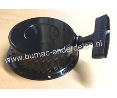 Complete Handstarter met Startcup voor Robin Motor EY20 in Stalen Behuizing met 2 Stalen Startpallen, Startmechanisme voor Robin Motoren op  Aggregaten, Generatoren, Trilplaten, Houtversnipperaars, Waterpompen, Compressoren, Verticuteermachines, Veegmac