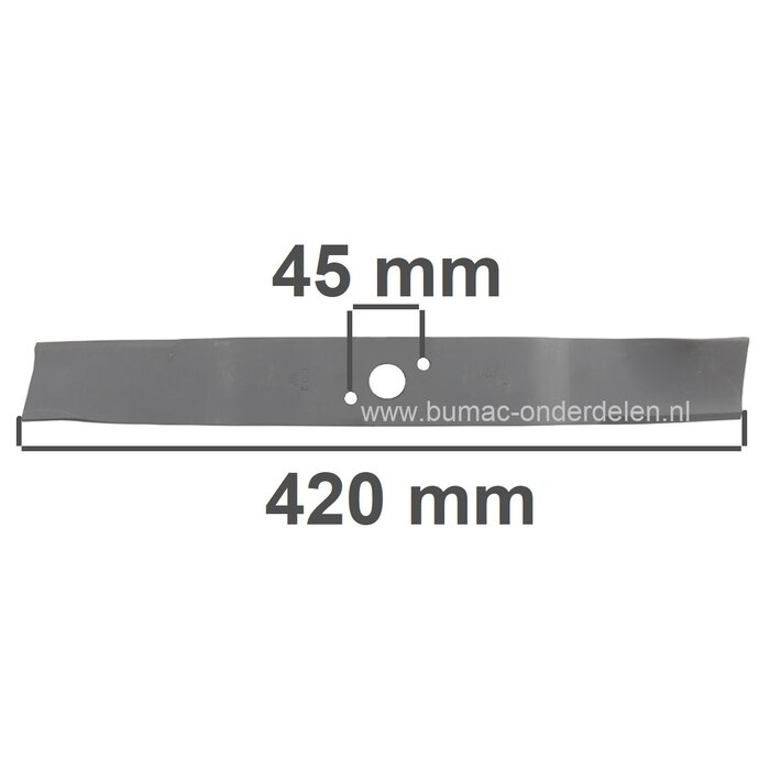 Maaimes 42 Cm voor Valex Grasmaaiers, Elektromaaiers, VALEX Maaimes voor Monte-Carlo, Emot 1500, EM1500 Cirkelmaaiers, Elektrische Grasmaaiers, Gazonmaaiers