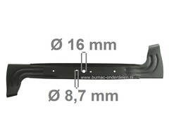 Maaimes 80 Cm voor Viking en Stihl Zitmaaiers, Frontmaaiers, Tuintrekkers, Viking, Stihl Maaimes, Viking MR4082, MR4082K, Stihl RT4082.0, onderdeel, RT40820