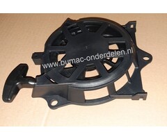 Starter compleet voor Honda motoren GC135, GC160, GCV135, GCV160, GCV190  Startmechanisme met 2 kunststoffen Startpallen,  Startmechanisme voor Motoren op Grasmaaiers, Trilplaten, Generatoren, Kooimaaiers, Houtversnipperaars, Waterpompen, Compressoren, Bl