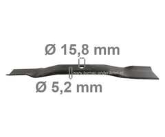 Maaimes 53,4 Cm voor Walker Zitmaaiers met 42 Inch, 107 Cm Maaidek, WALKER Maaimessen voor Zitmaaiers, Frontmaaiers, Tuintrekkers met 42" Maaibreedte