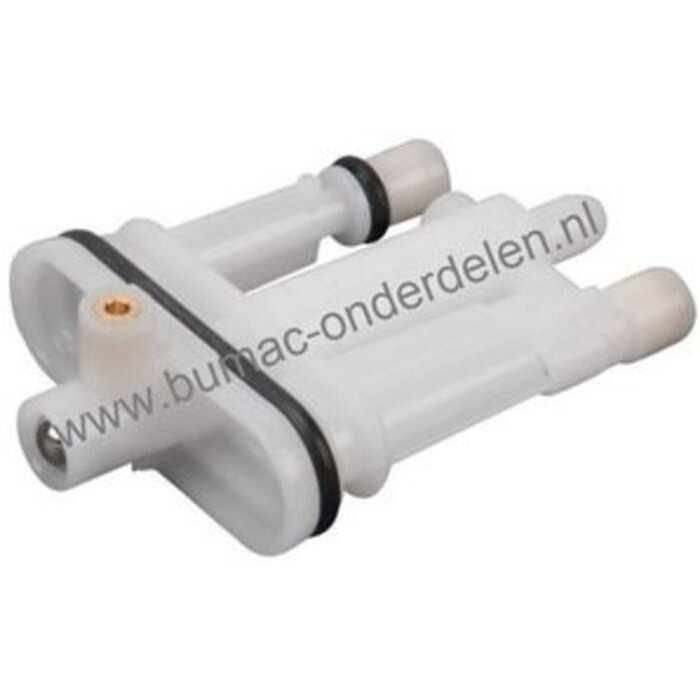 Sproeier voor B&S Motoren op Grasmaaiers, Benzinemaaiers, Loopmaaiers, Veegmachine, Hakselaar Briggs and Stratton Hoofdsproeier voor oa 550 Serie - 140 CC - Spirit Motor, B en S Sproeiers, Brandstofdelen