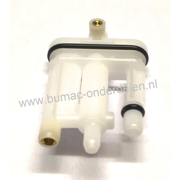 Sproeier voor B&S Motoren op Grasmaaiers, Benzinemaaiers, Loopmaaiers, Veegmachine, Hakselaar Briggs and Stratton Hoofdsproeier voor oa 550 Serie - 140 CC - Spirit Motor, B en S Sproeiers, Brandstofdelen