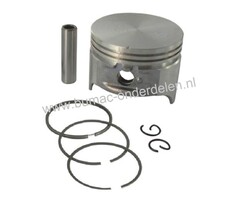 Zuiger voor B&S Quantum, Europe en Max Motor met een diameter van 68,3 mm Zuiger Compleet met Zuigerveren, Pistonpen en Borgclips op Grasmaaier, Houtversnipperaar, Veegmachine, Hakselaar, Hakfrees Briggs and Stratton