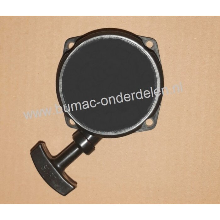 Starter compleet MITSUBISHI met kunststof startpal voor motoren T170, T200, T240