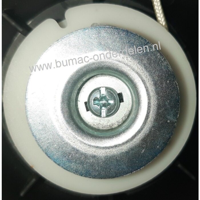 Starter compleet MITSUBISHI met kunststof startpal voor motoren T170, T200, T240