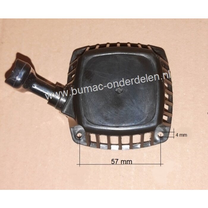 Complete Hand Starter ROBIN/ SUBARU met vaste Startpallen  voor ROBIN  modellen EC025 EASY START motoren op Bosmaaiers, Bermmaaiers, Strimmers, Sleuvenstamper, Heggenscharen e.d