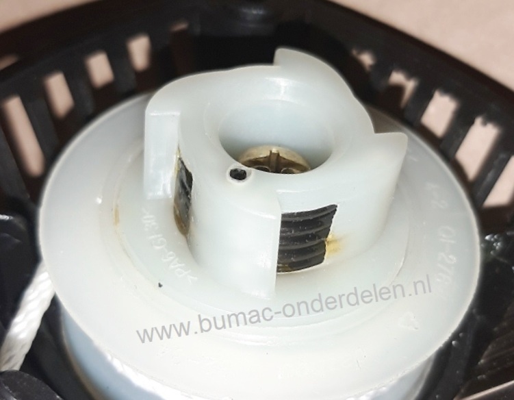 Complete Hand Starter ROBIN/ SUBARU met vaste Startpallen  voor ROBIN  modellen EC025 EASY START motoren op Bosmaaiers, Bermmaaiers, Strimmers, Sleuvenstamper, Heggenscharen e.d