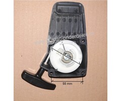 Complete Handstarter voor Robin/Subaru model EH025  motoren op Bosmaaiers, Bermmaaiers, Strimmers, Sleuvenstamper, Heggenscharen e.d