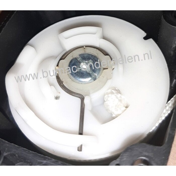 Complete Handstarter voor Robin/Subaru model EH025  motoren op Bosmaaiers, Bermmaaiers, Strimmers, Sleuvenstamper, Heggenscharen e.d