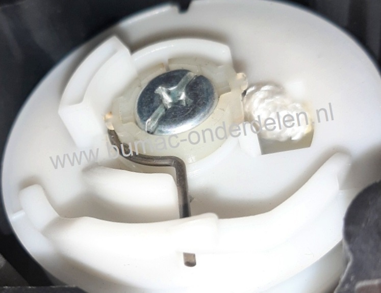 Complete Handstarter voor Robin/Subaru model EH025  motoren op Bosmaaiers, Bermmaaiers, Strimmers, Sleuvenstamper, Heggenscharen e.d