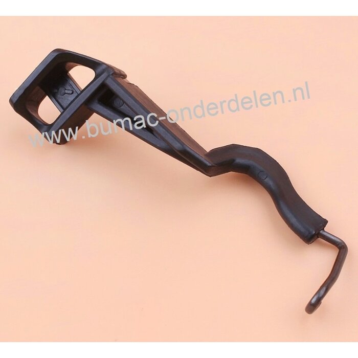 Chokehendel voor Husqvarna 51, 51 EPA, 55, 55 EUI, 55 RANGER, 55 RANGER EPA Motorzagen, Kettingzagen choke hendel, onderdeel