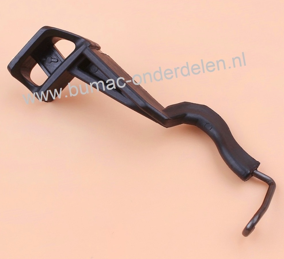 Chokehendel voor Husqvarna 51, 51 EPA, 55, 55 EUI, 55 RANGER, 55 RANGER EPA Motorzagen, Kettingzagen choke hendel, onderdeel