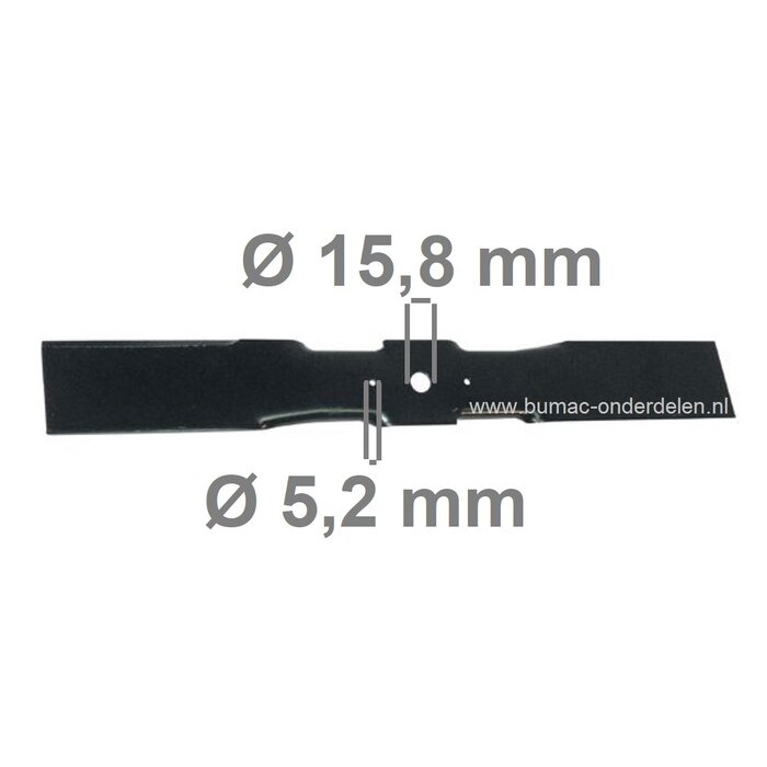 Mulchmes 53,4 Cm voor Walker Zitmaaiers met 42 Inch, 107 Cm Maaidek, WALKER Maaimessen voor Zitmaaiers, Frontmaaiers, Tuintrekkers met 42" Maaibreedte