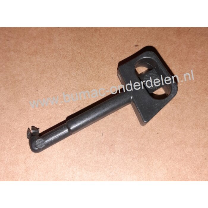 Chokehendel voor de Husqvarna, model: 36, 41, 136, 136 LE, 137, 137(EXPORT), 137 E, 141, 141 LE, 142, 142 (EXPORT), 142 (NORTH AMERICA), 142 E