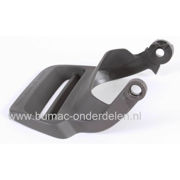 Remhendel voor Husqvarna 445 en 450 Kettingzaag, Electrolux Veiligheidsbeugel voor Inschakelen Kettingrem, HUSQVARNA Remhendel, Rembeugel voor Kettingzagen, Motorzagen van Husqvarna, Jonsered, Partner, McCulloch, Handbeschermer voor Motorzaag
