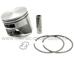 Zuiger Ø 47 mm voor Stihl Kettingzaag MS291C STIHL Zuigerset Compleet met Zuiger, Zuigerveren, Pistonpen en Borgclips voor Kettingzaag, Motorzaag MS 362, Complete Zuigerkit voor Stihl, Interne Motordelen MS 291 C