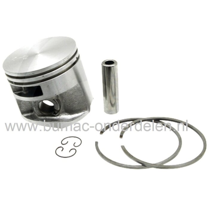 Zuiger Ø 47 mm voor Stihl Kettingzaag MS291C STIHL Zuigerset Compleet met Zuiger, Zuigerveren, Pistonpen en Borgclips voor Kettingzaag, Motorzaag MS 362, Complete Zuigerkit voor Stihl, Interne Motordelen MS 291 C