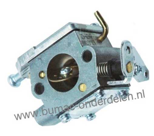 Carburateur voor Husqvarna-McCulloch-Poulan Kettingzagen - Motorzagen Carburateur o.a.  voor model HUSQVARNA: 136, 136 LE, 137, 137 E, 141, 141 LE, 142 E, McCULLOCH: M 4620,  Mac 2818 AV, Poulan: PN 4620, Carburator, HUSQVARNA: 136LE, 137E, 141LE, 142E, M