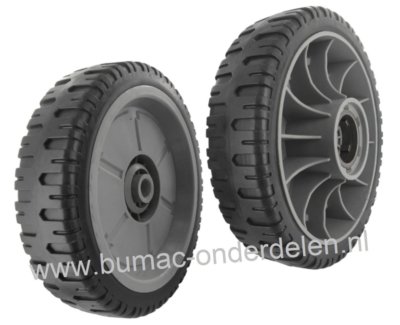 Wiel Ø 200 mm voor Honda HRU214 - HRU215 - HRU216 Grasmaaier - Benzinemaaier - Loopmaaier, aandrijfwiel, achterwiel, onderdeel, HRU 214, HRU 215, HRU 216