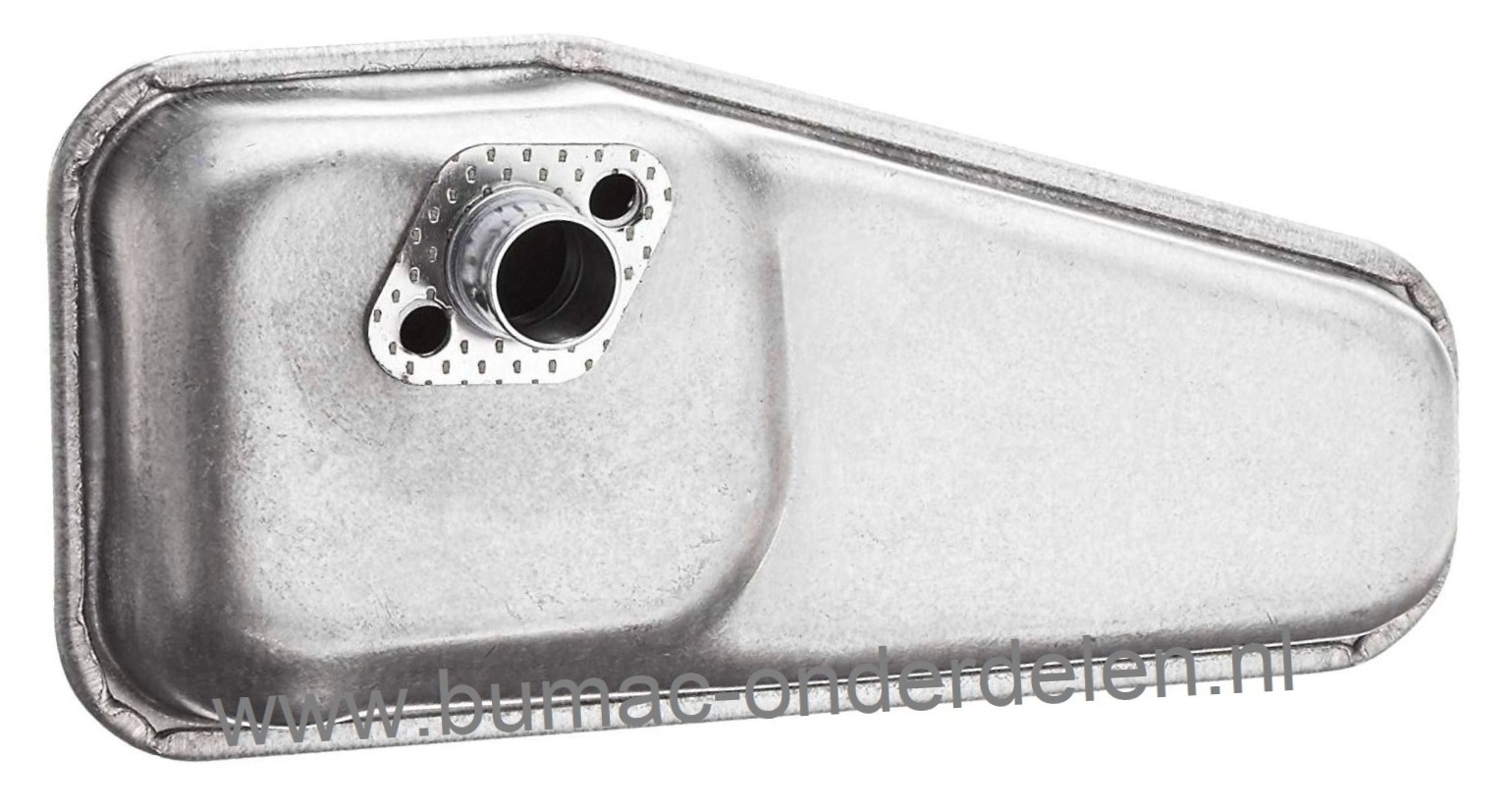 Uitlaat voor Briggs and Stratton motoren op Grasmaaiers, Demper voor Sprint - Classic en Quattro motoren van 3 en 4 Pk