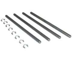 Assen Set Blue Bird en Stiga Verticuteermachine, F20 - F20B - 300RSC - VB38, Set van 4 Assen en 8 Clips