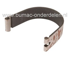 Remband voor Snapper, Simplicity, Murray Zitmaaiers, Remstrip, Remblok voor SNAPPER ELT140H331KV met 33 Inch, 84 Cm Maaidek