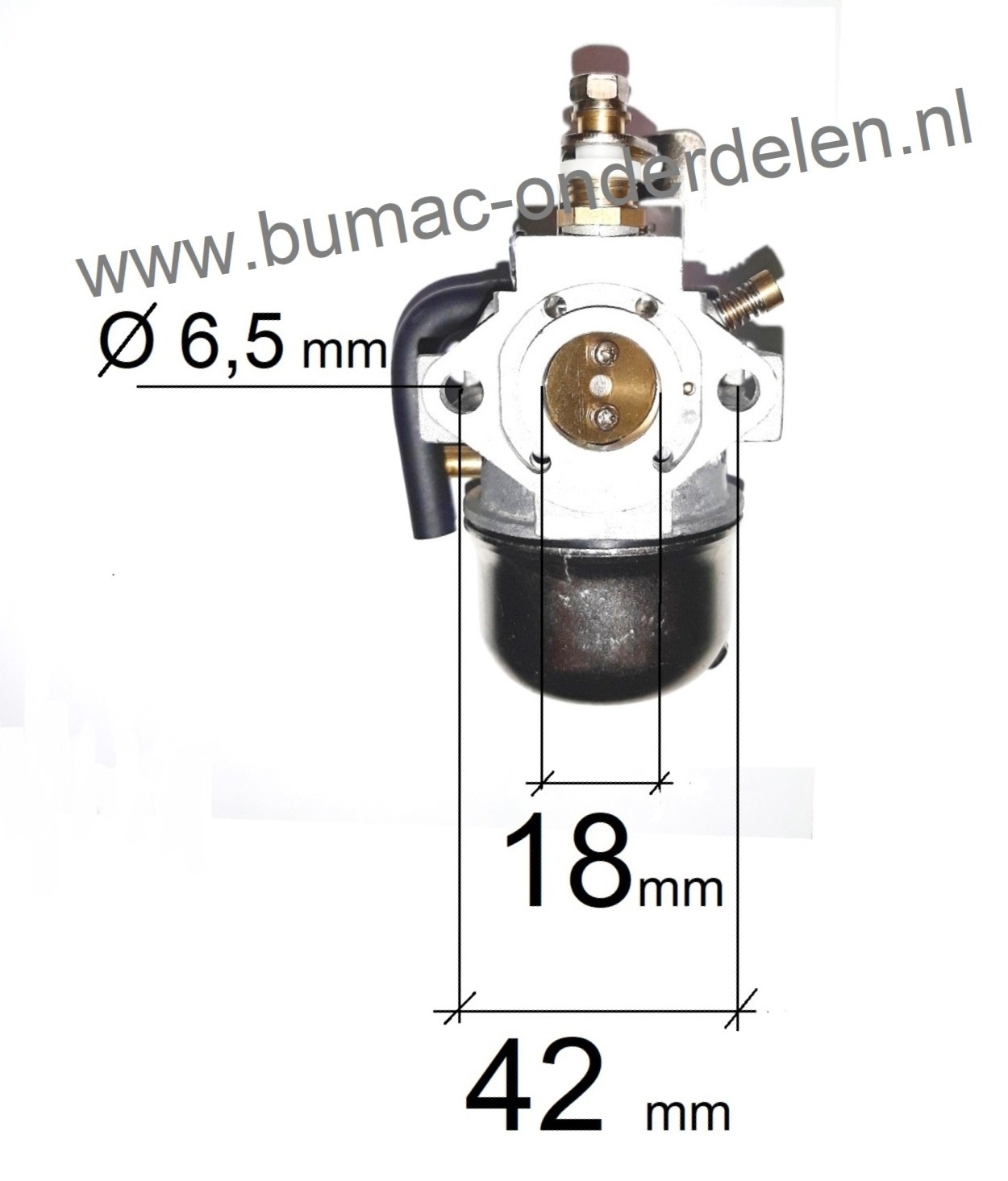 Carburateur voor Subaru - Robin EH12 motoren op Trilplaten, Trilstampers, Veegmachines, onderdeel