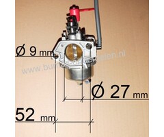 Carburateur voor Loncin LC1854, LC190FDS Grasmaaiers, Veegmachines, Tuinfrezen, onderdeel