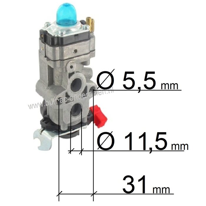 Carburateur voor Kawasaki TJ4SE Bosmaaiers, Strimmers van het merk KAWASAKI model  TJ, 45 E