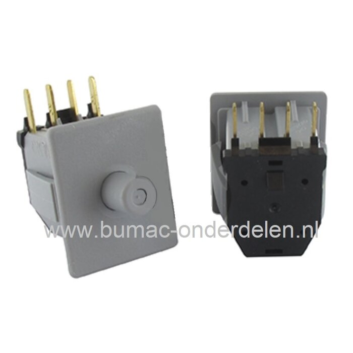 Zittingschakelaar voor Cub Cadet, MTD, Murray, Gutbrod, Gartenland, Wolf, White, Etesia, Noma, Zitmaaiers, Frontmaaiers, Tuintrekkers, Veiligheidsschakelaar