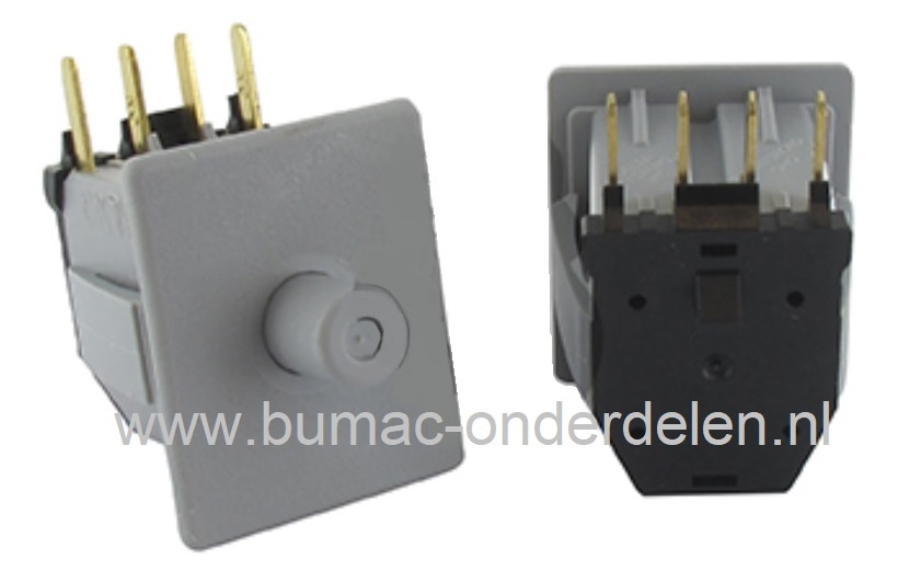 Zittingschakelaar voor Cub Cadet, MTD, Murray, Gutbrod, Gartenland, Wolf, White, Etesia, Noma, Zitmaaiers, Frontmaaiers, Tuintrekkers, Veiligheidsschakelaar