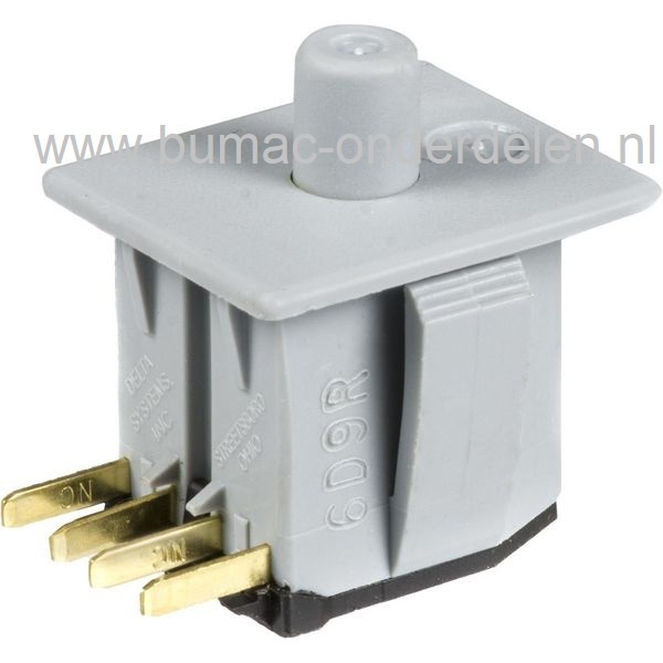 Zittingschakelaar voor Cub Cadet, MTD, Murray, Gutbrod, Gartenland, Wolf, White, Etesia, Noma, Zitmaaiers, Frontmaaiers, Tuintrekkers, Veiligheidsschakelaar