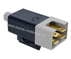 Schakelaar voor AYP, Husqvarna, John Deere, Kubota, MTD, Murray, Sabo, Sabre, Snapper, Toro, Noma, Zitmaaiers, Frontmaaiers, Tuintrekkers, Veiligheidsschakelaar