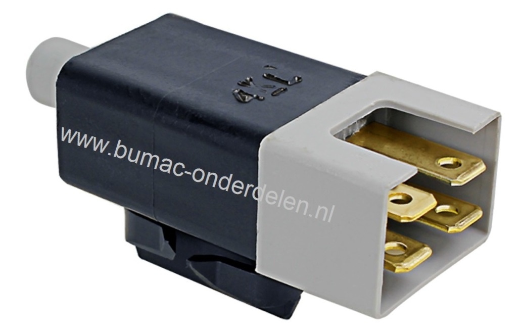 Schakelaar voor AYP, Husqvarna, John Deere, Kubota, MTD, Murray, Sabo, Sabre, Snapper, Toro, Noma, Zitmaaiers, Frontmaaiers, Tuintrekkers, Veiligheidsschakelaar